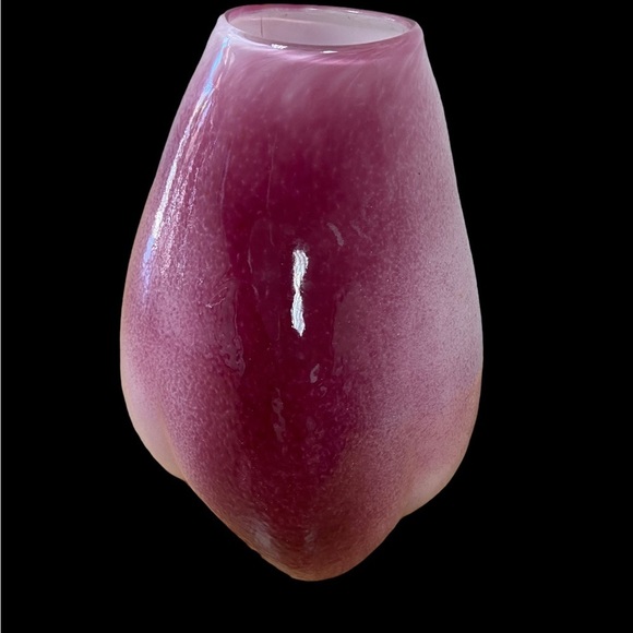 Hand Blown Glass Vase - Picture 4 of 7